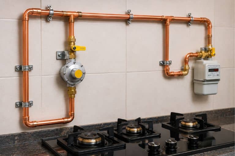 Copper Gas Pipeline Installation (3)